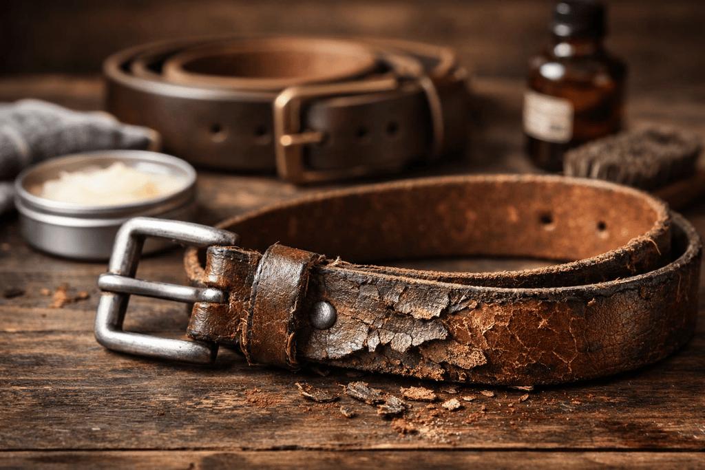 Why Leather Belts Crack and Peel (And How to Prevent It) - TheBeltShoppe.com