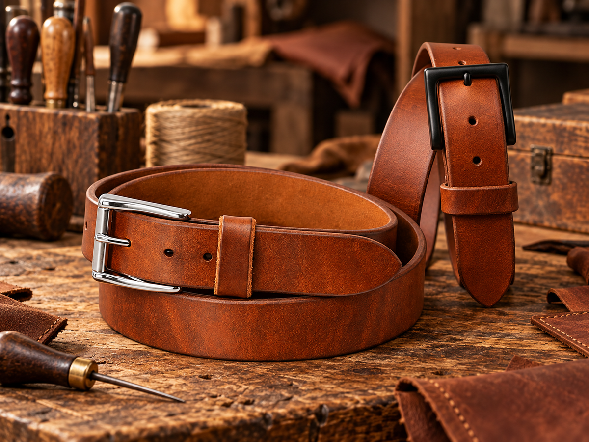 Heavy Duty Leather Belts
