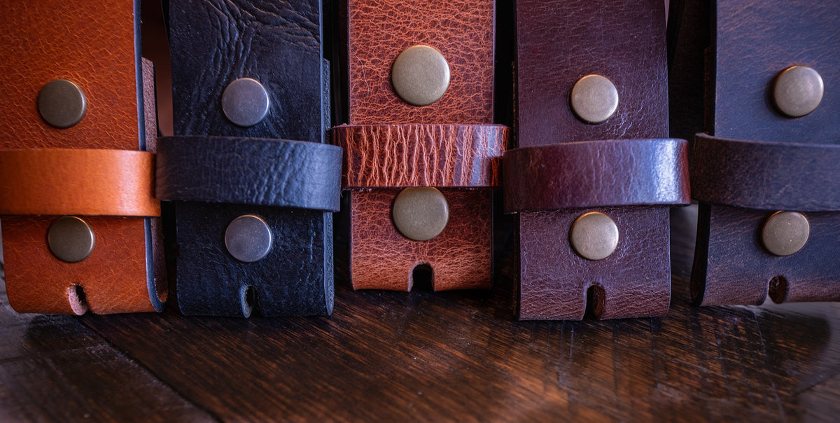 Full Grain Leather Belt Straps 1.5 - TheBeltShoppe.com