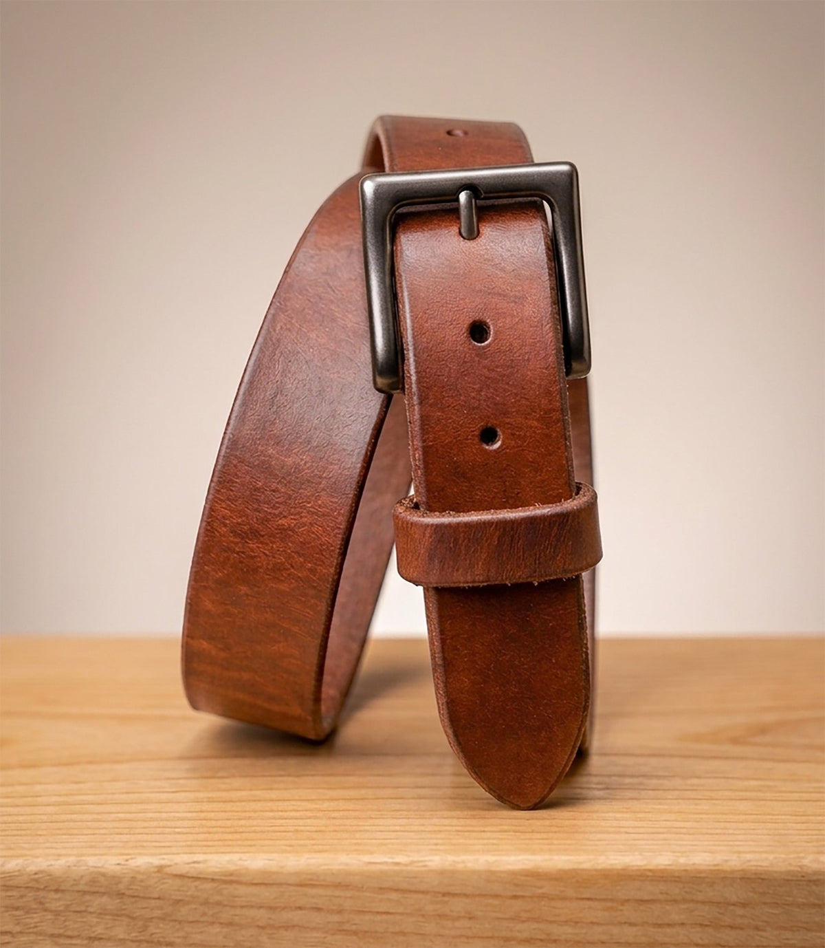 1.5" Russet Harness Leather Belt – 13–14oz Extra Thick Full Grain - TheBeltShoppe.com