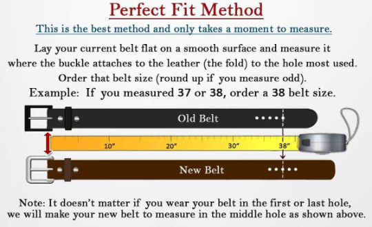 Buffalo Leather Dress Belts with Raised Ridge Accent - 1.25" Wide