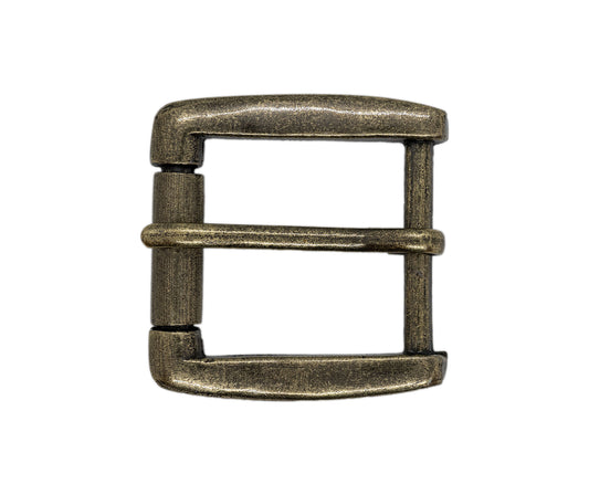 TBS-P5020-BR - Antique Bronze Finish Heavy Duty Roller Buckle for 1 1/2" Belts