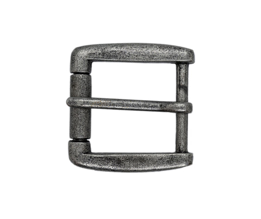 TBS-P5020-SIL - Antique Silver Finish Heavy Duty Roller Buckle for 1 1/2" Belts
