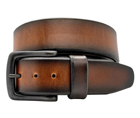 John Deere Bridle Leather Belt -  Brown - 4579500-200