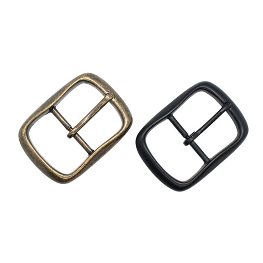 Rectangular Center Bar Belt Buckle for 1 1/2" Belts