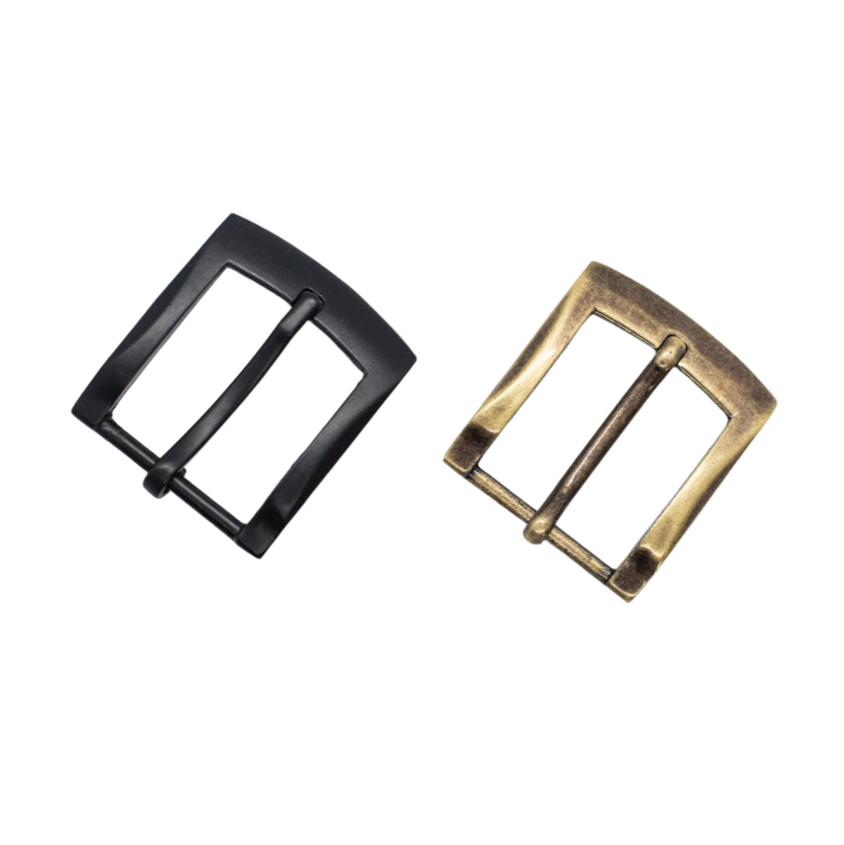 Rectangular Heel Bar Pin Buckle for 1 1/2" Belts