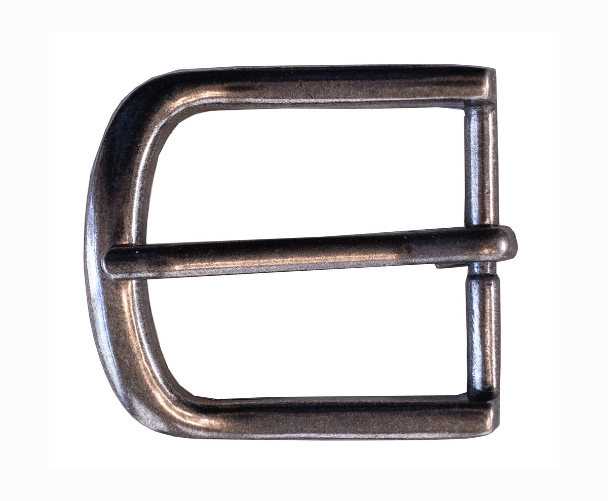 D - Shaped Heel Bar Pin Belt Buckle for 1 1/2" Belts - TheBeltShoppe.com