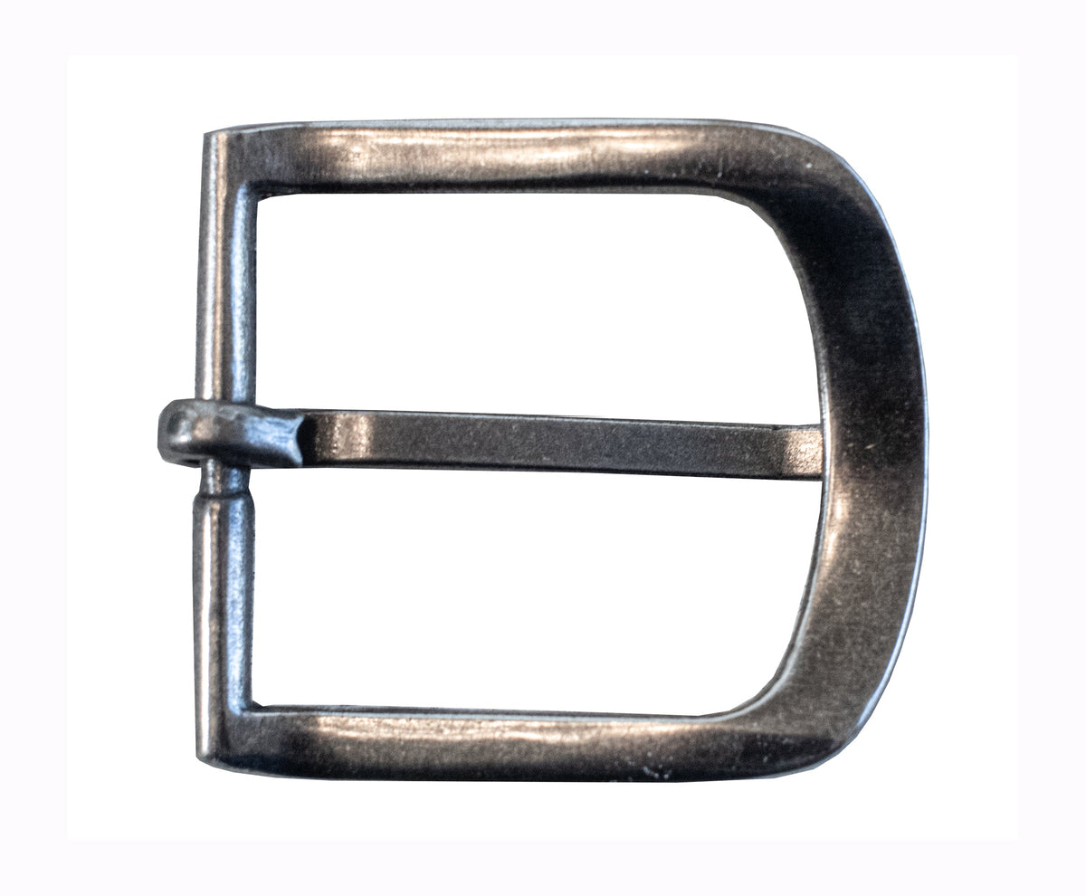 D - Shaped Heel Bar Pin Belt Buckle for 1 1/2" Belts - TheBeltShoppe.com