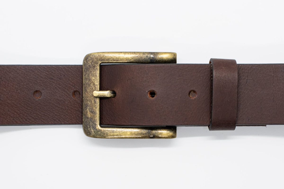 Heavy Duty Heel Bar Pin Buckle fits 1 1/2" Belts - TheBeltShoppe.com