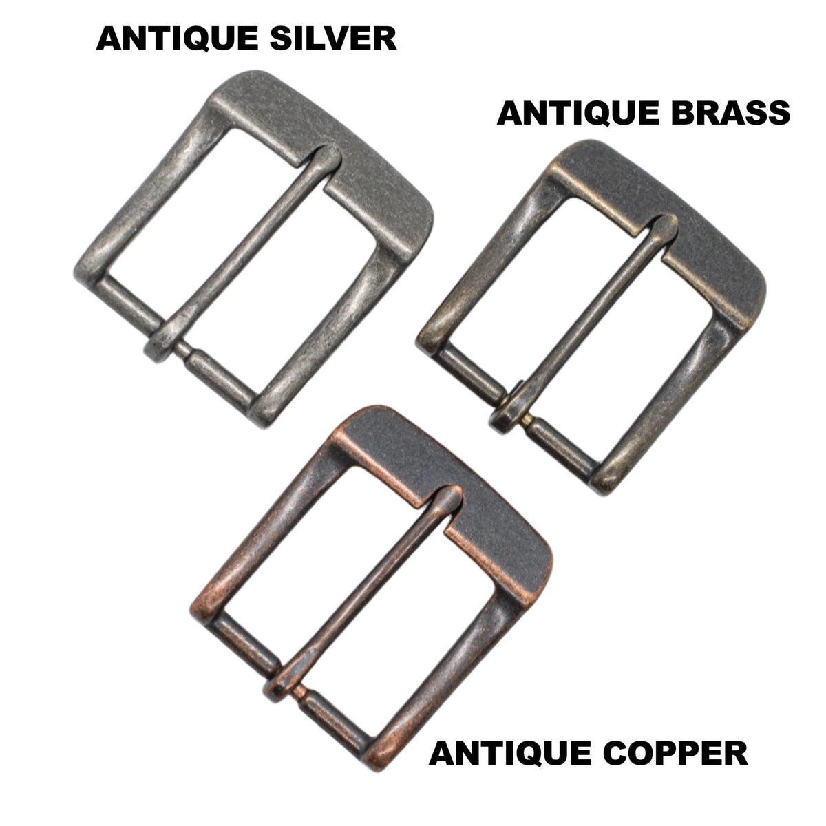 Heavy Duty Pin Belt Buckle fits 1 1/2" Belts - TheBeltShoppe.com