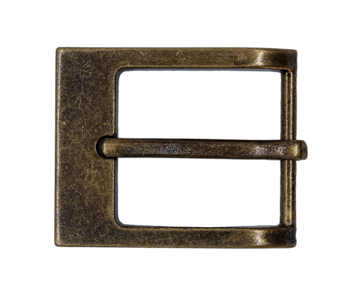 Heavy Duty Rectangular Shape Pin Belt Buckle for 1 1/2" Belts - TheBeltShoppe.com