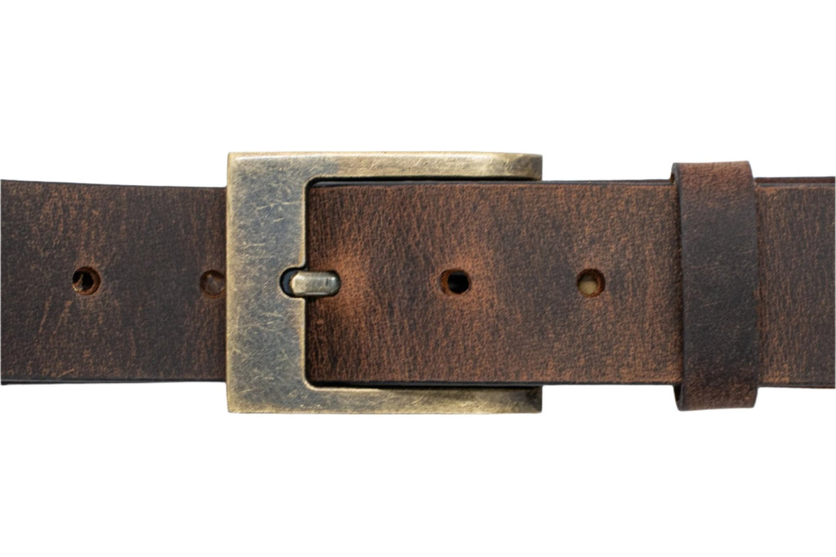 Heavy Duty Rectangular Shape Pin Belt Buckle for 1 1/2" Belts - TheBeltShoppe.com