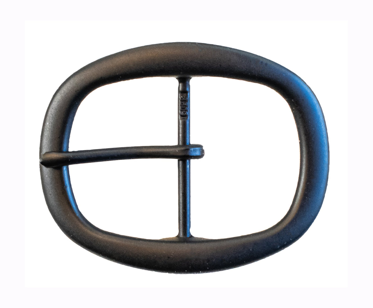Oval Center Bar Belt Buckle - Fits 1 - 1/2" Belts - TheBeltShoppe.com