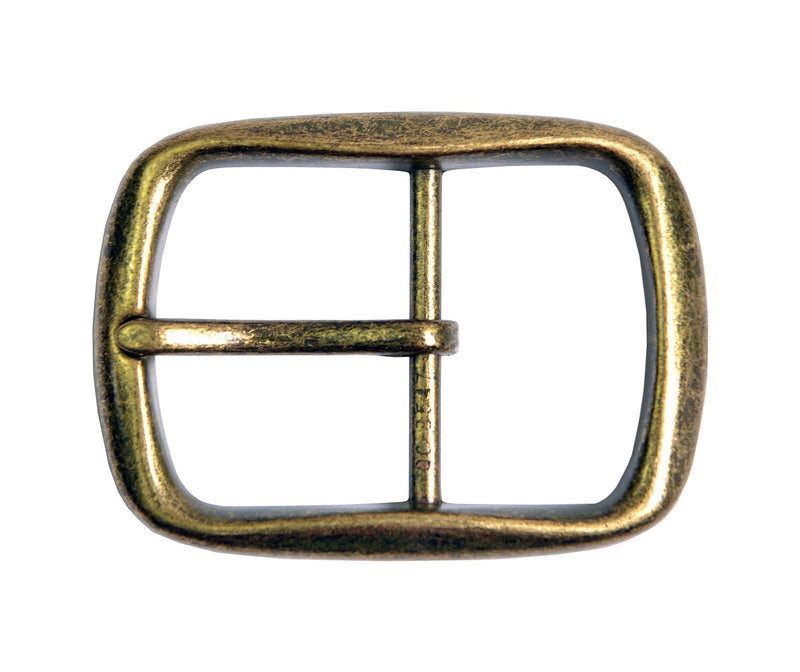 Rectangular Center Bar Belt Buckle for 1 1/2" Belts - TheBeltShoppe.com