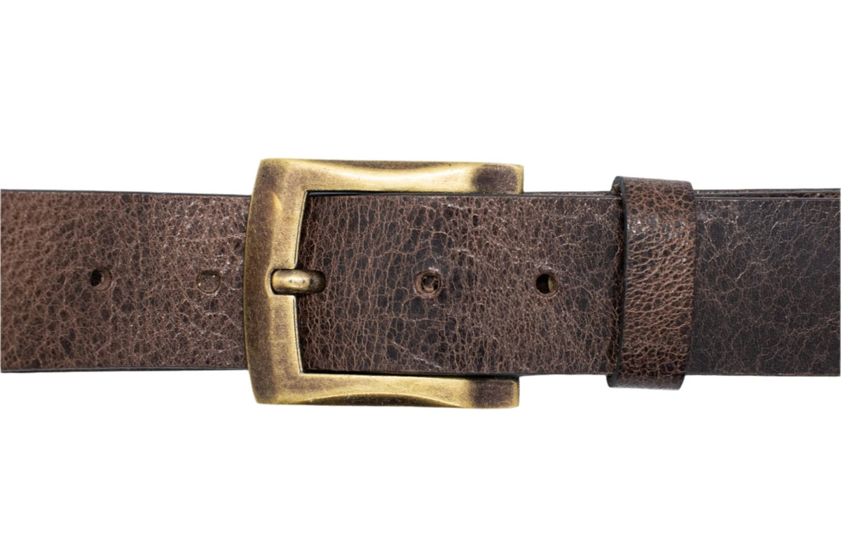 Rectangular Heel Bar Pin Buckle for 1 1/2" Belts - TheBeltShoppe.com