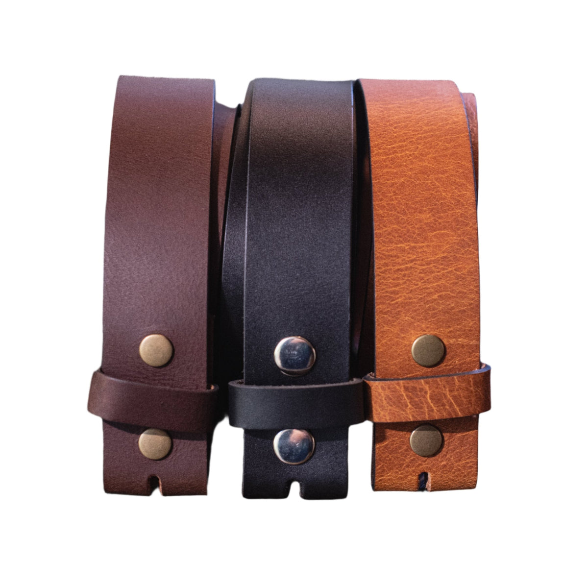 The 14'er: Oil Tanned Buffalo Leather Belt Strap - 1.5" - TheBeltShoppe.com