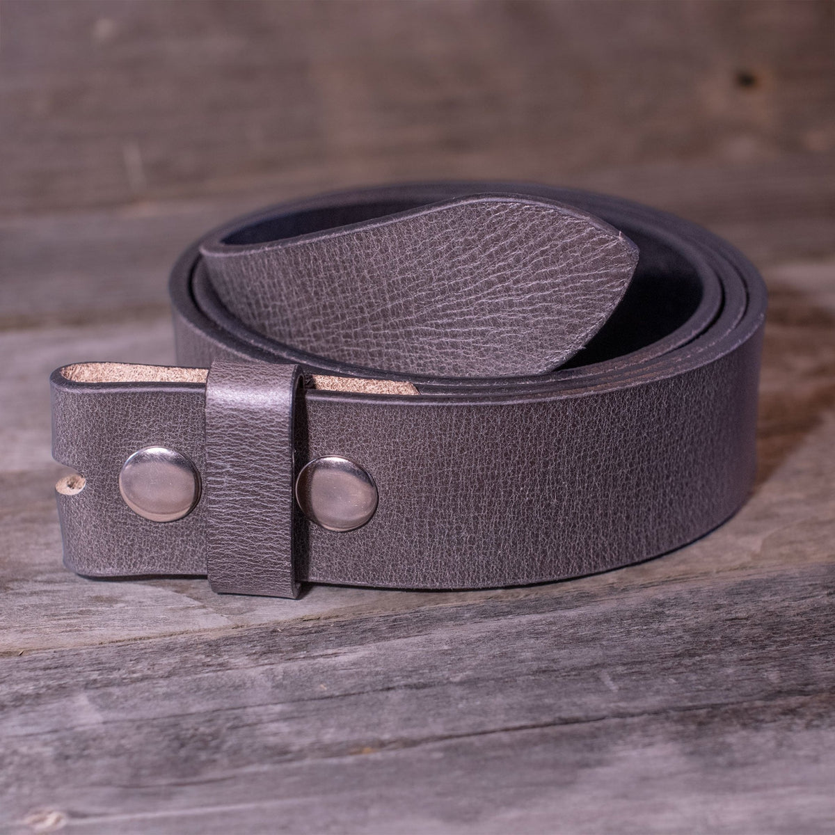 The Cripple Creek: Distressed Vintage Buffalo Leather Belt Strap - 1.5" - TheBeltShoppe.com