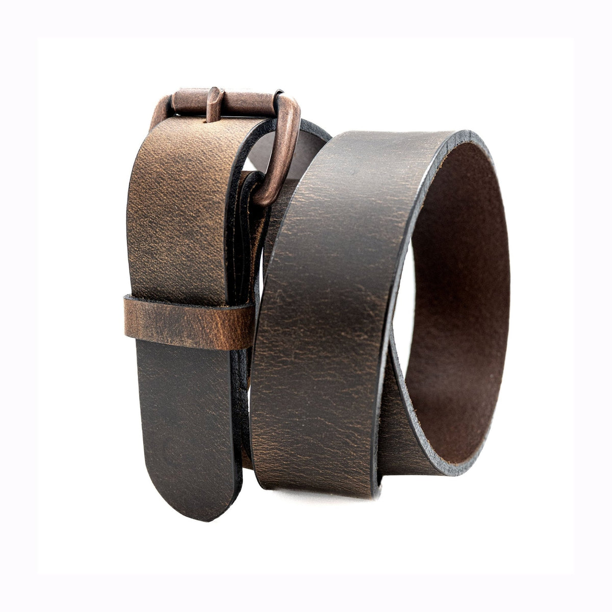 The Goldrush: Crazy Horse Heavy Duty Leather Belt - 1.5" - TheBeltShoppe.com